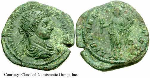 монета Древнего Рима