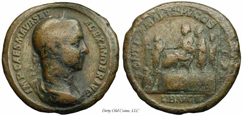 монета Древнего Рима