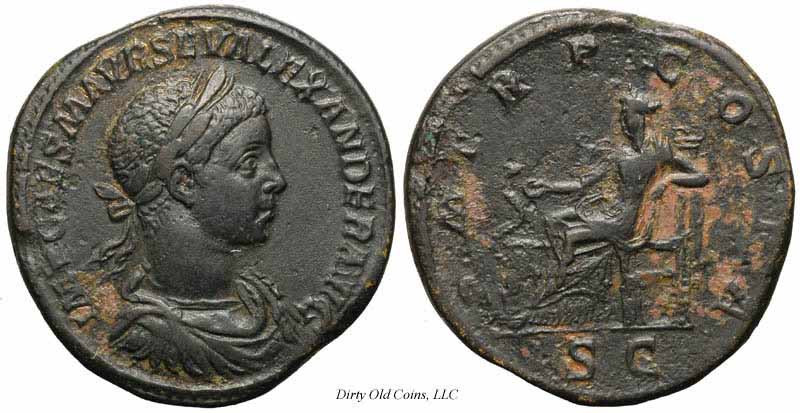 монета Древнего Рима