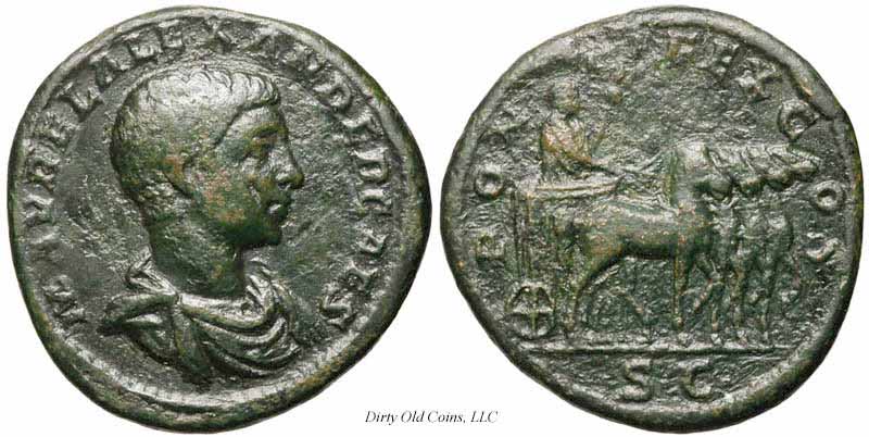 монета Древнего Рима