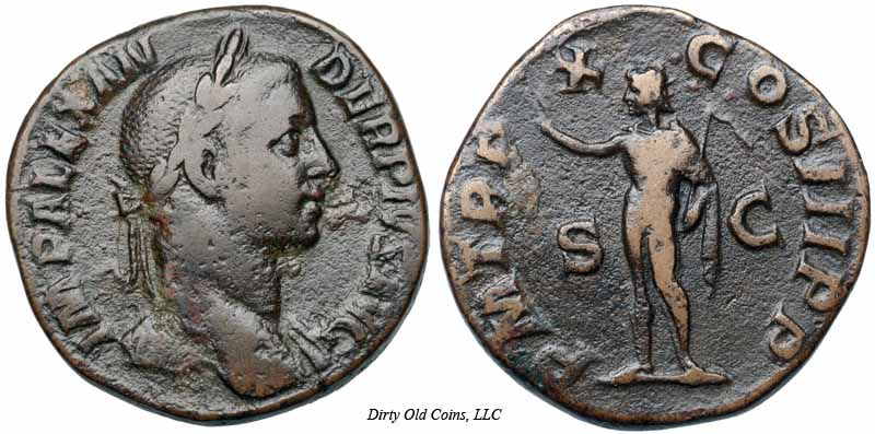 монета Древнего Рима