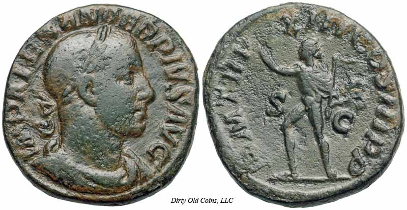 монета Древнего Рима