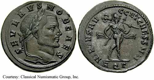 монета Древнего Рима