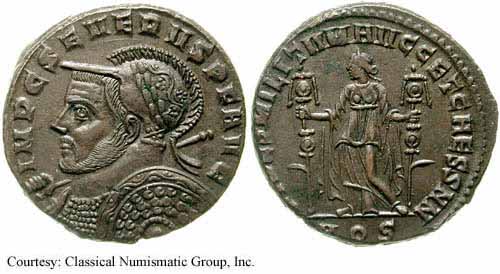 монета Древнего Рима