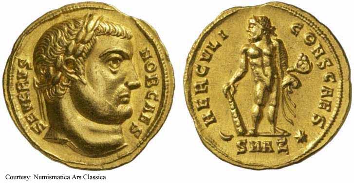 монета Древнего Рима