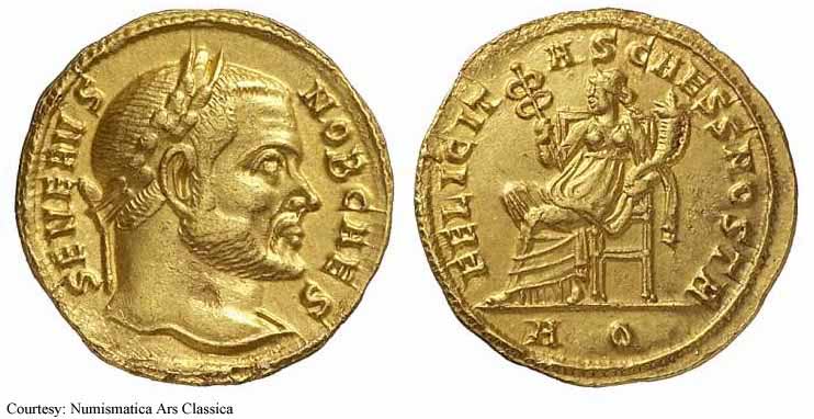 монета Древнего Рима