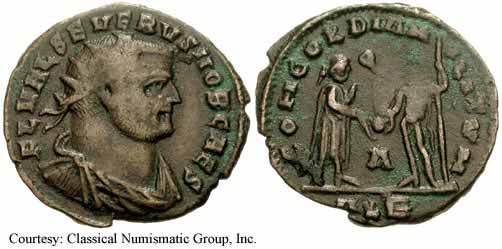 монета Древнего Рима