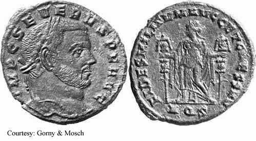 монета Древнего Рима