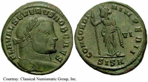 монета Древнего Рима