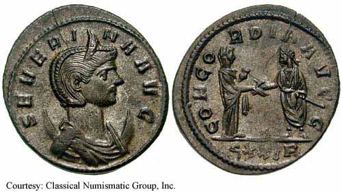 монета Древнего Рима