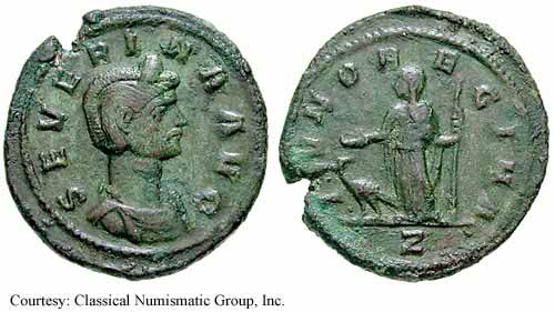 монета Древнего Рима