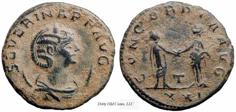 монета Древнего Рима