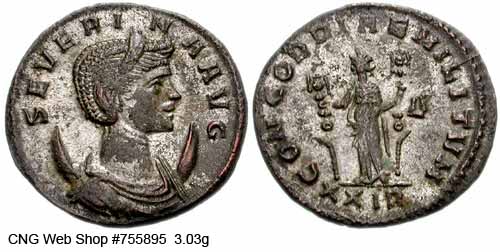 монета Древнего Рима