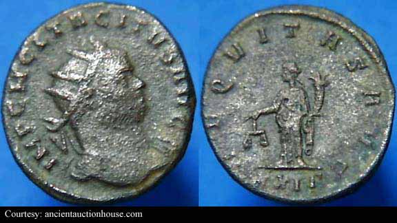 монета Древнего Рима