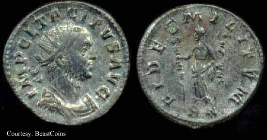 монета Древнего Рима