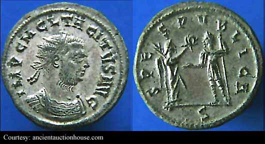 монета Древнего Рима