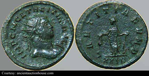 монета Древнего Рима