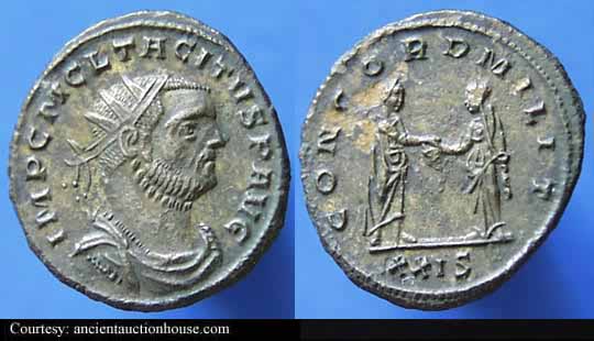 монета Древнего Рима