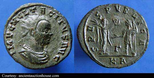 монета Древнего Рима