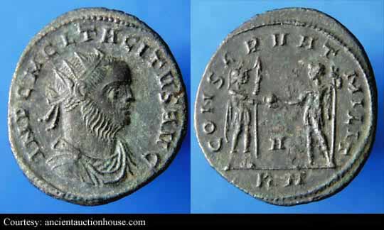 монета Древнего Рима