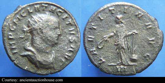 монета Древнего Рима