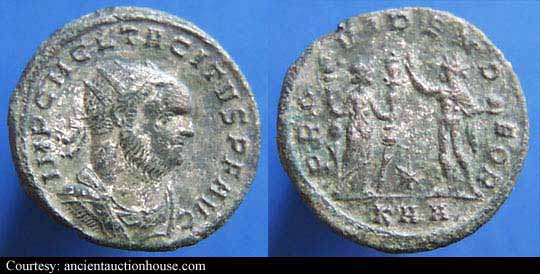 монета Древнего Рима