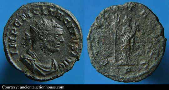 монета Древнего Рима