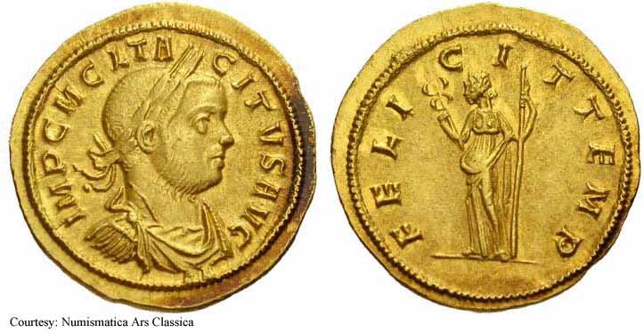 монета Древнего Рима