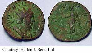 монета Древнего Рима