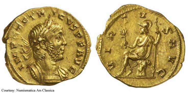 монета Древнего Рима