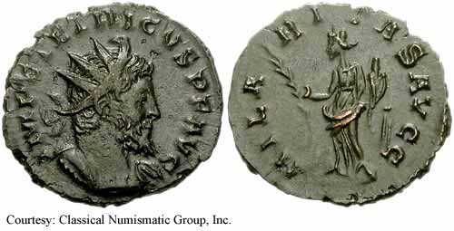 монета Древнего Рима