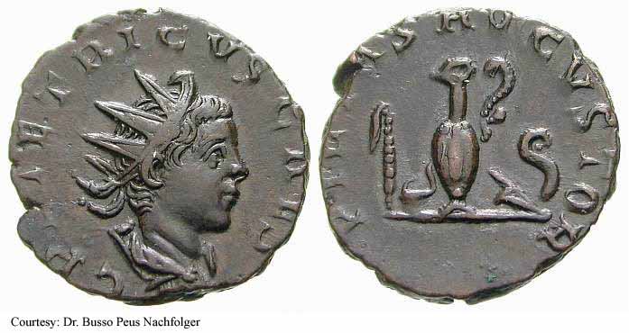 монета Древнего Рима