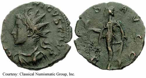 монета Древнего Рима