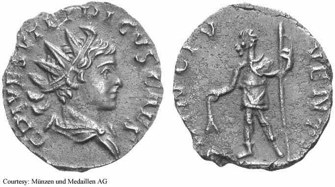 монета Древнего Рима