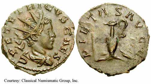 монета Древнего Рима