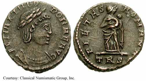 монета Древнего Рима