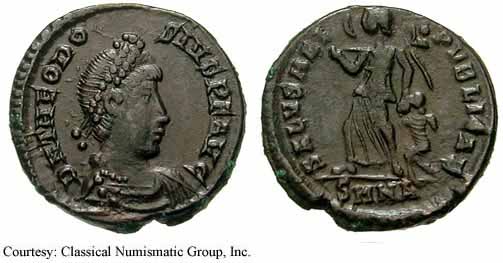 монета Древнего Рима