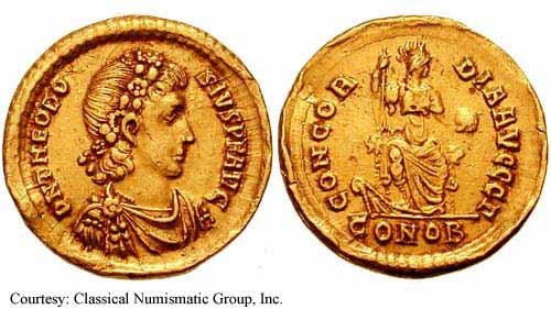 монета Древнего Рима