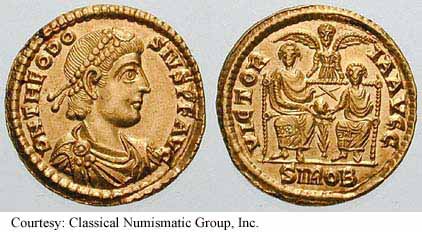 монета Древнего Рима