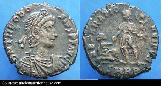 монета Древнего Рима