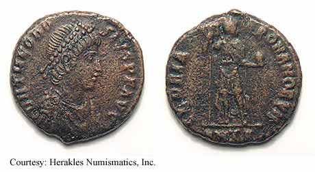 монета Древнего Рима