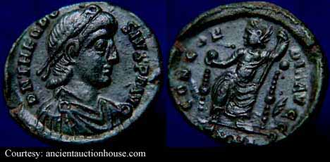 монета Древнего Рима