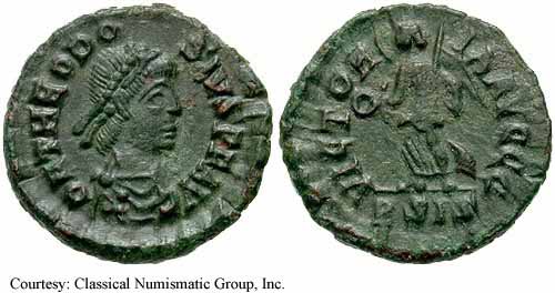 монета Древнего Рима