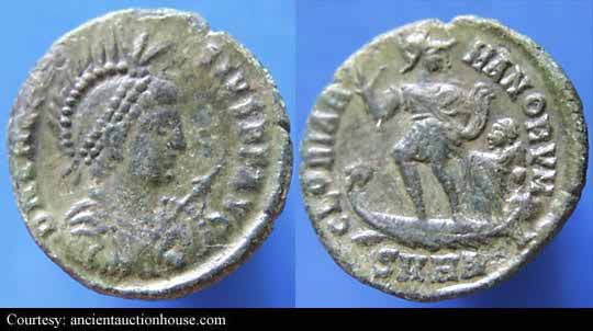 монета Древнего Рима