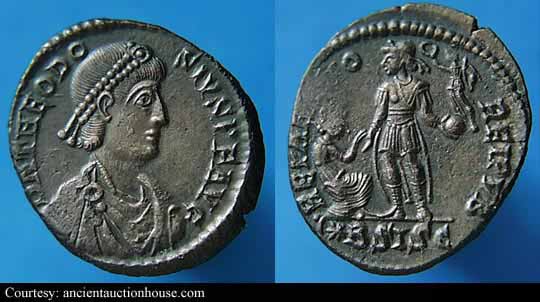 монета Древнего Рима