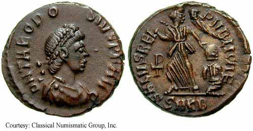 монета Древнего Рима