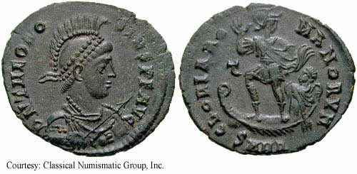 монета Древнего Рима