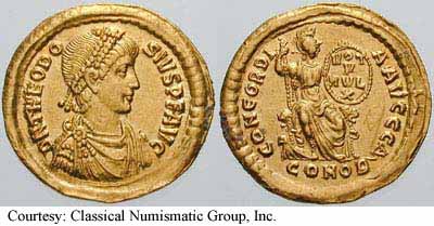 монета Древнего Рима