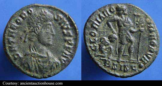 монета Древнего Рима