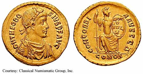 монета Древнего Рима